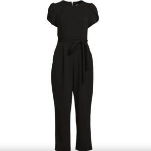 Calvin Klein Belted Cropped Jumpsuit